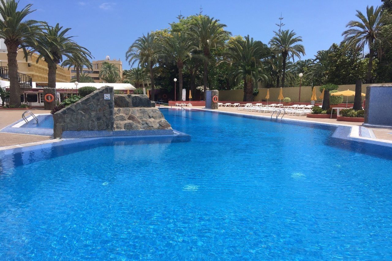 Agaete Parque Beach & Pool View 普拉亚戴尔雷安格莱斯 外观 照片