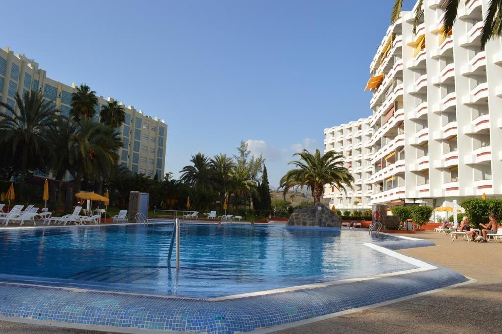 Agaete Parque Beach & Pool View 普拉亚戴尔雷安格莱斯 外观 照片